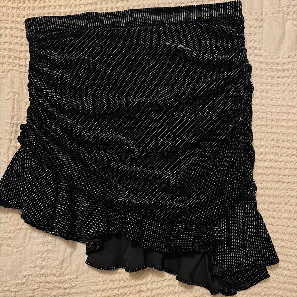 Zara mini sparkly skirt